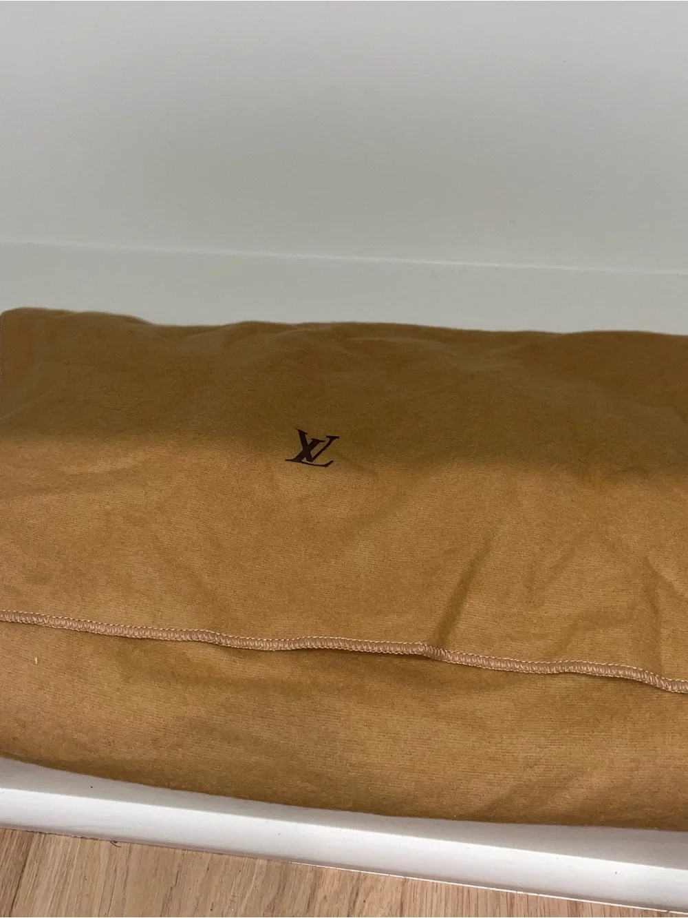 Louis Vuitton Monogram Mini Barrel Bag in Brown and Tan